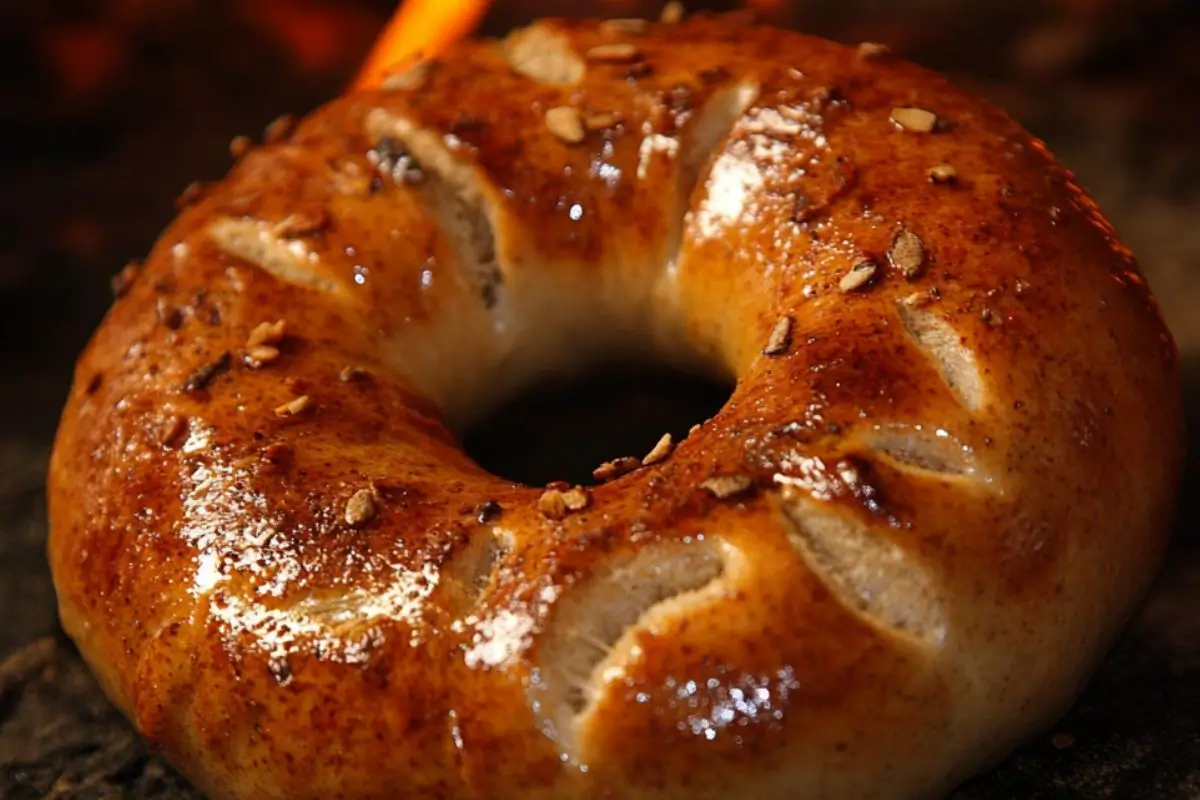 Freshly baked better bagels with a crispy golden crust.